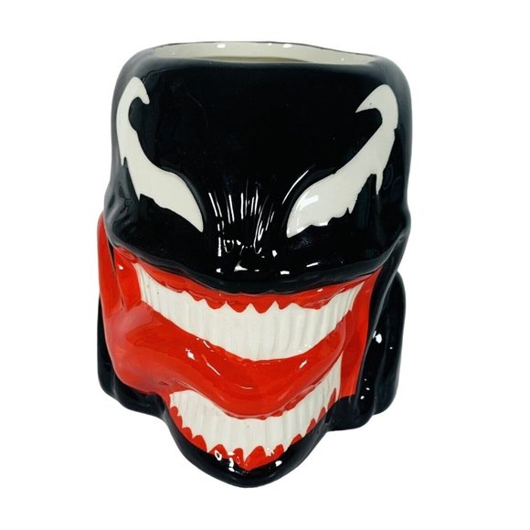 Marvel Comics Spiderman Villian Venom Ceramic Mug 16 oz Symbiote Coffee Tea Cup - Picture 2 of 8